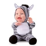 Boneca Infantil Baby Babilina Planet Roupinha Zebra Bambola