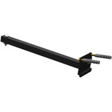 Suporte Refletor Inclinado Parede Braço 30 Cm - Preto