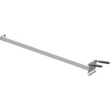 Suporte Refletor Inclinado Parede Braço 50 Cm - Branco