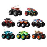 Hot Wheels Monster Trucks Pacote 8 Carrinhos - Mattel