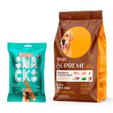 Ração Quatree Supreme Cães Adultos Raças Médias E Grandes Frango E Batata Doce 20kg + Surpresa