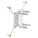 Suporte Tv 10&quot; A 42&quot; 200x200 1 Movimento - Branco