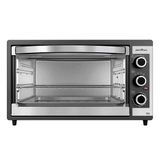 Forno Elétrico Britânia BFE55P Dupla Resistência 52L Preto 220V