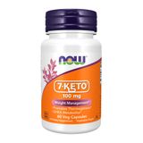 7-keto Dhe-a 100mg Now Foods 60 Veg Caps Importado