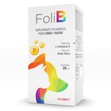 Suplemento  Foli B Avert Para Cães E Gatos 30ml