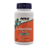 Now Foods L-optizinc 30mg 100 Veg Caps / No Brasil