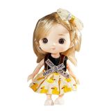 Brinquedos Diy Mini Fashion Doll Móveis De 16 Cm Com Conjunt