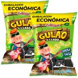 Kit 2 Salgadinho Gulão Assado Cebola E Salsa 180g Embalagem Econômica