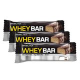 Barra De Proteína Whey Bar High Protein Probiótica Coco 40g | Kit Com Três Unidades