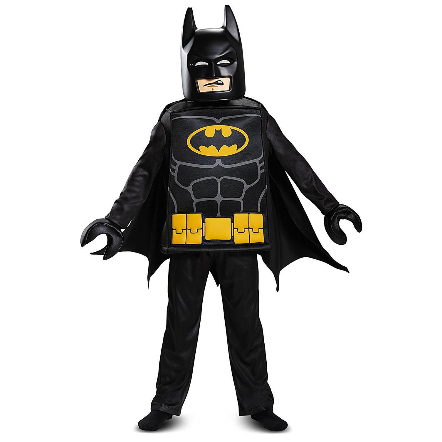 Batman Lego Movie Deluxe 6pc Costume Kids Tamanho S 4/6