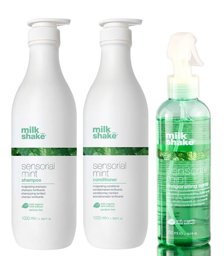 Shampoo Condicionador E Spray Milkshake Sensorial Mint 250ml