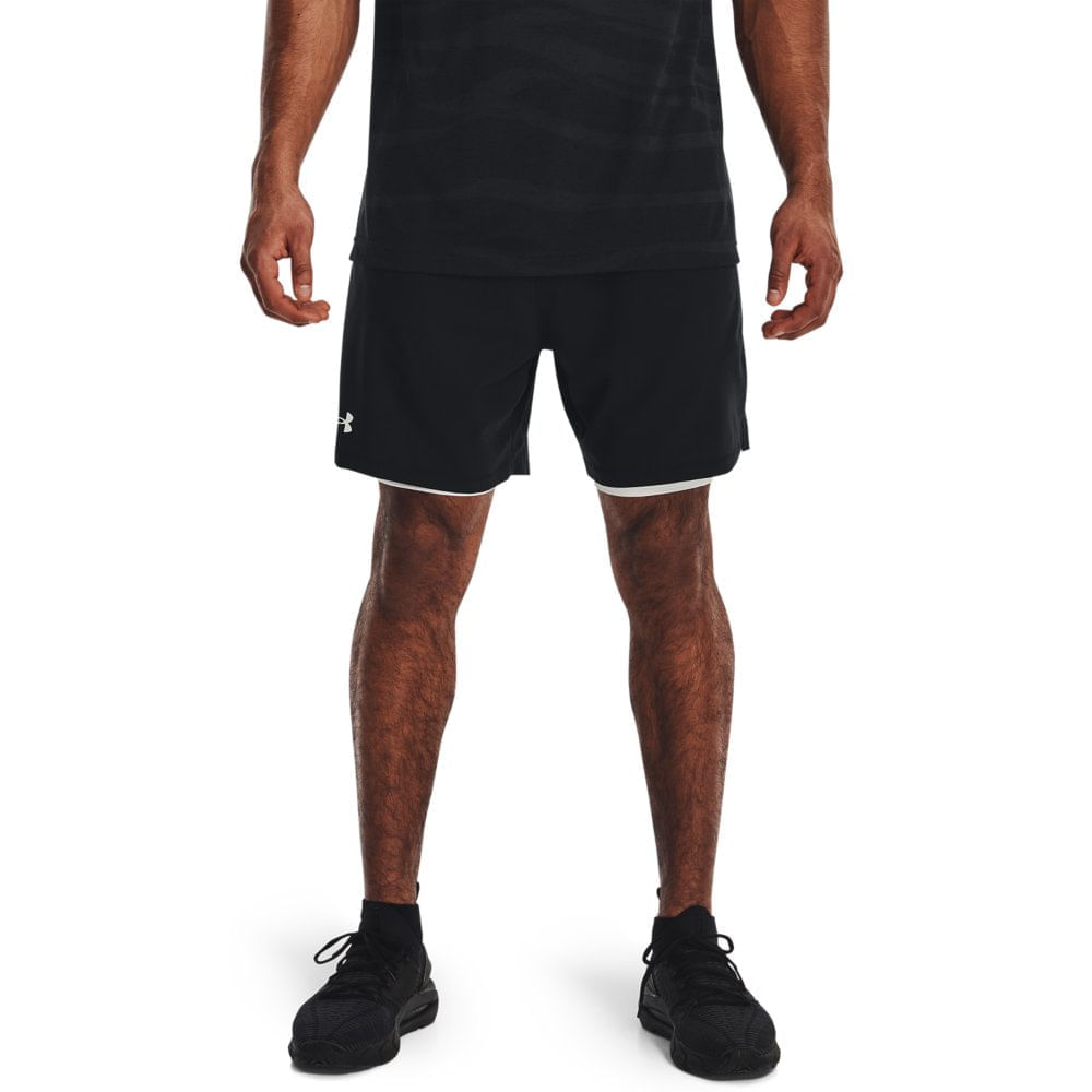 Shorts De Treino Masculino Under Armour Woven 2 Em 1