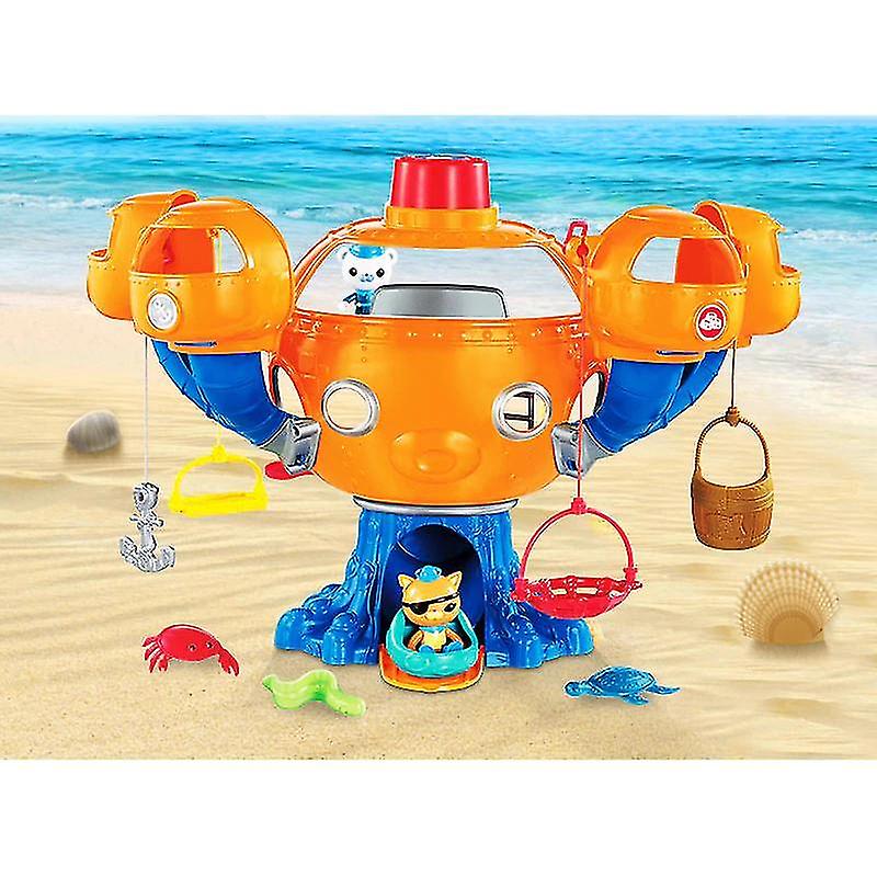 Figuras De Ação Castelo Polvo Octonauts Com Personagens Efigies Para Presentear