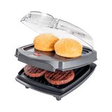 Grill Elétrico Burguer Oster 2 Em 1 Com Estufa 127v