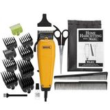 Máquina de Cortar Cabelo Home Pro Kit 18 Peças Branca  110V