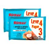 Barra De Cereais Ritter Avelã E Aveia Com Chocolate Leve 4 Pague 3 | Kit Com Duas Unidades