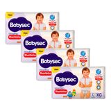 Kit 4 Fralda Shortinho Babysec Premium Tamanho Xg Com 42 Fraldas Descartáveis
