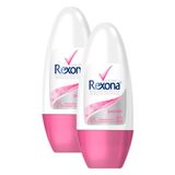 Desodorante Antitranspirante Rexona Powder Women Roll-on 50ml | Kit Com Duas Unidades