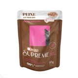 Ração Úmida Para Gato Quatree Supreme Super Premium Peixe Ao Molho 85g