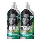 Creme Para Pentear Soul Power Babosa Aloe Cream 500ml | Kit Com Duas Unidades