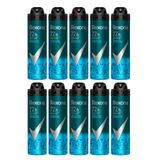 Kit 10 Desodorante Rexona Men Xtracool Aerosol Antitranspirante 48h 150ml