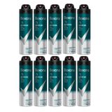 Kit 10 Desodorante Rexona Men Sem Perfume Aerosol Antitranspirante 48h 150ml