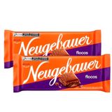 Kit 2 Chocolate Neugebauer Flocos 80g