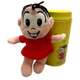 Boneca Pelúcia Pequena Mônica Com Cofre Turma Mônica  Tasco