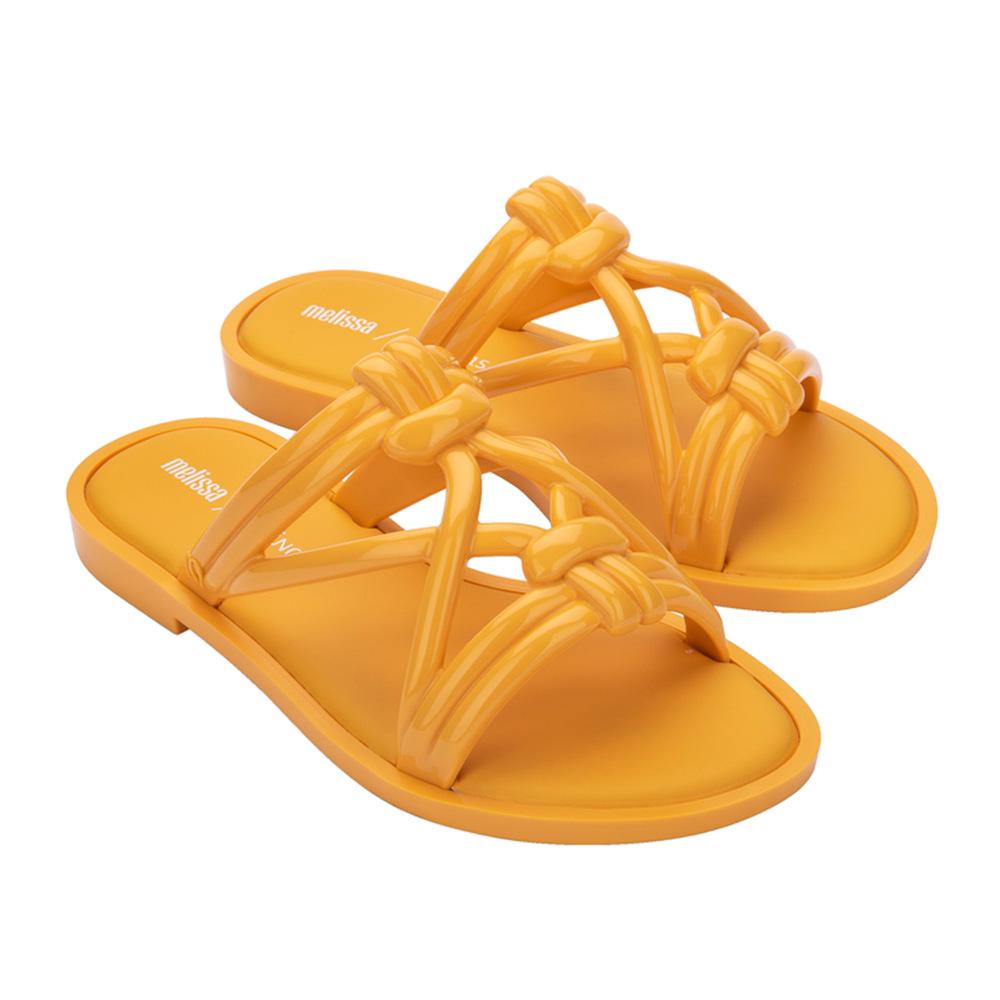 Rasteira Melissa Wave + Salinas - Amarelo - 35