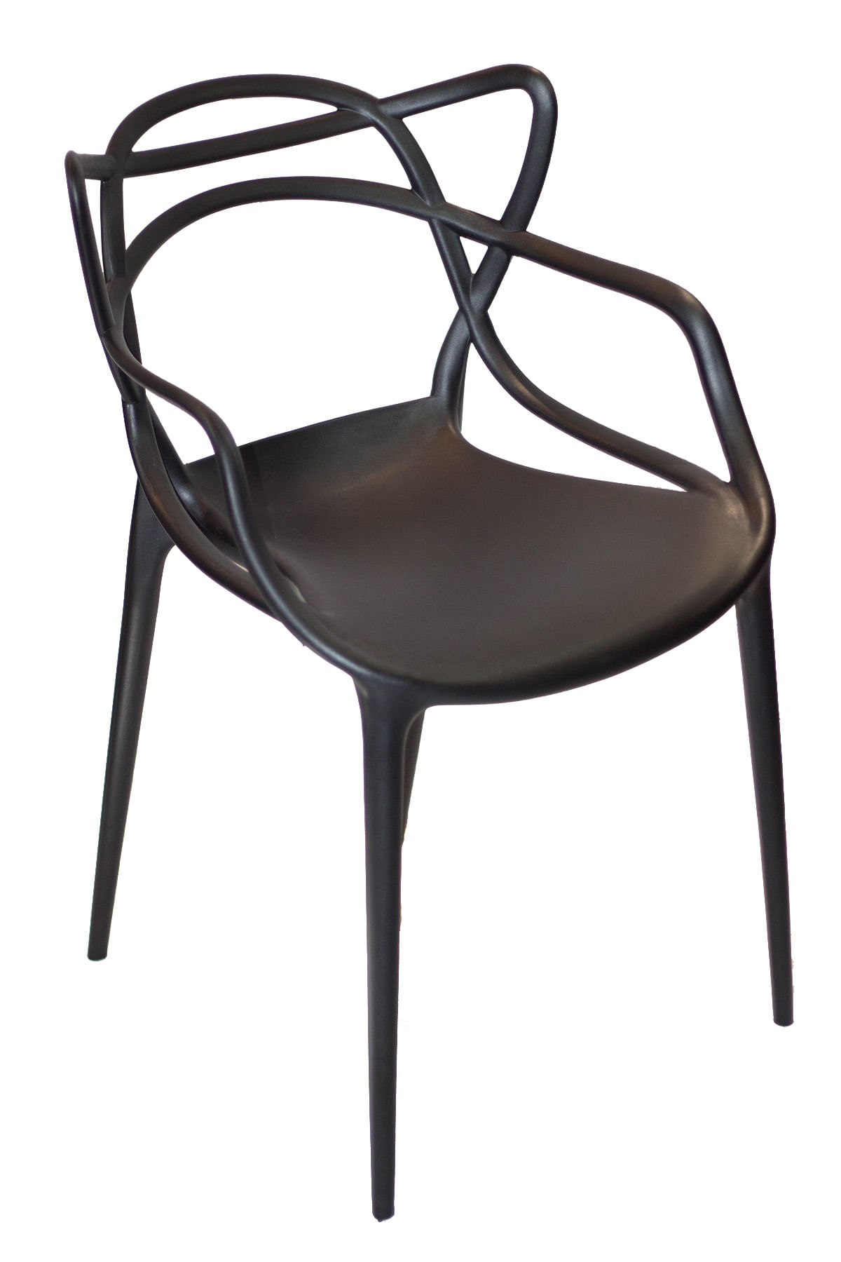 Cadeira Allegra Masters 100% Polipropileno Preta