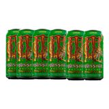 Kit 6 Energético Monster Energy Dragon Ice Tea Lemon 473ml