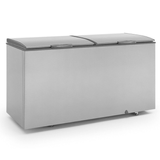 Freezer Horizontal Ghbs-510ti Tipo Inox  - 2 Tampas 532 Litros -16º A -20ºc - Gelopar 110v Gelopar