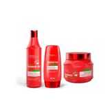Kit Banho De Verniz Morango Brilho Forever Liss