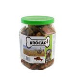 Petisco Biscoito Krócão Mini Ossinho Natural Para Cães 1Kg