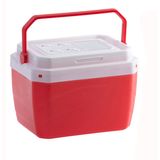 Caixa termica de plastico  vermelho 40l 50,5X41X37cm