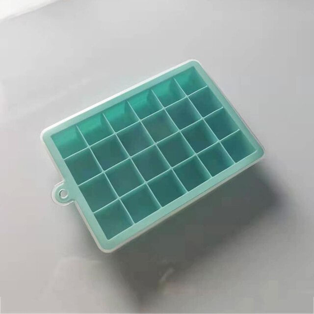 Bar Summer Silicone 24 Grid Ice Tray Mold Roxo