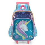 Mochila De Carrinho Com Alca Up4you Unicornio Verde