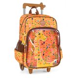 Mochila De Carrinho Girafa Mostarda - Luxcel