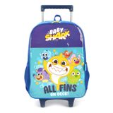 Mochila De Carrinho Baby Shark Azul