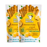 Kit 2 Petisco Pet Delícia Cães Cheese Sticks 120g