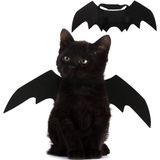 Asas De Morcego De Gato De Estimação Para Decoração De Festa De Halloween, Coleira De Filhote De Cachorro, Fantasia De Morcego Cosplay, Aces