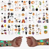 150 Tatuagens De Halloween Brilhantes Para Festa Infantil