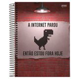 Caderno Espiral Universitário Capa Dura 1 Matéria Capas Masculinas 96 Folhas Jandaia