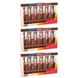 Jogo Para Churrasco Jumbo 12 Peças Com Laminas De Aço Inox E Cabos De Madeira 3 Unidades 22299059x3