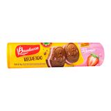 Biscoito Bauducco Chocolate Recheado Morango 140g