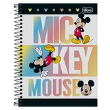 Caderno Capa Dura Colegial Mickey 1 Matéria 80 Folhas Tilibra