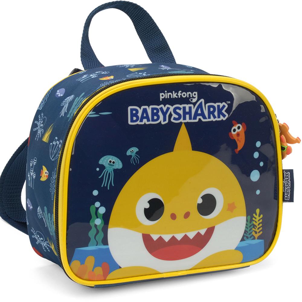 Lancheira Térmica Luxcel Baby Shark Azul