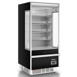 Refrigerador/expositor Vertical Aberto &quot;topázio&quot; Gsto-900 Pr - Preto 687 Litros Iluminação Led - Gelopar 220v - Preto Gelopar