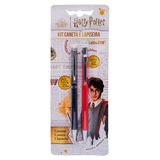 Kit Office Harry Potter Contém 1 Caneta E 1 Lapiseira Leoarte