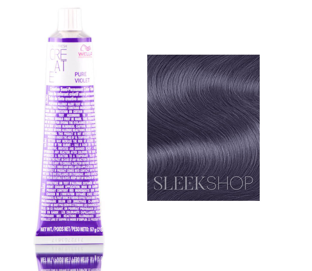 Cor De Cabelo Wella Color Fresh Create Pure Violet